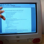 Ретро, яке здивує. В мережі показали прототип сенсорного iMac 1999 року