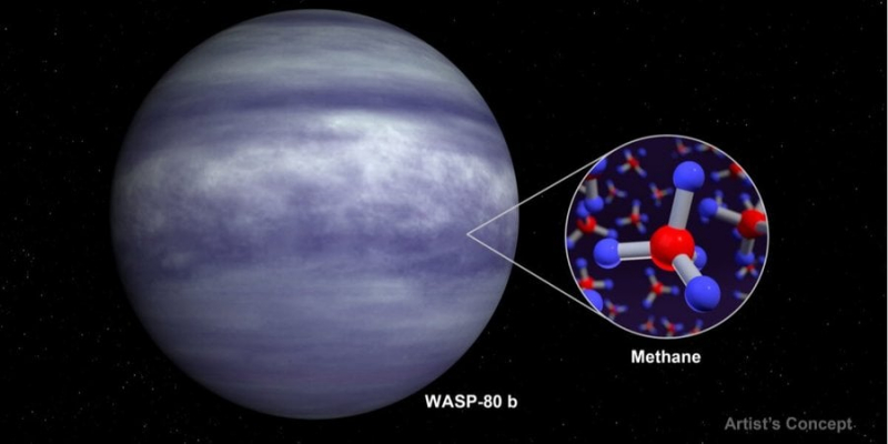 Невловима молекула. Науковці несподівано виявили метан на далекій екзопланеті